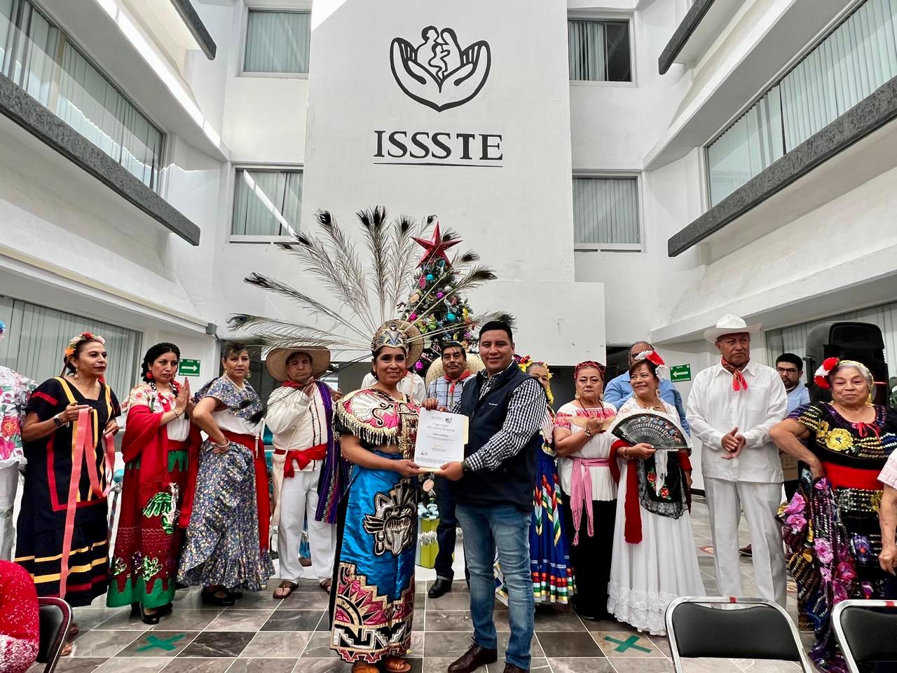 Clausura Issste Tlaxcala talleres de Terapia Ocupacional